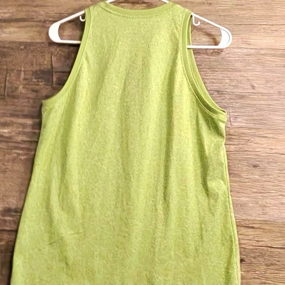 Nike Lime Green Athletic Tank - Picture 6 of 7